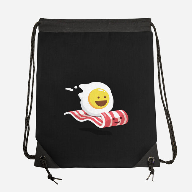Magic Bacon Ride-none drawstring bag-GeorgeOtsubo