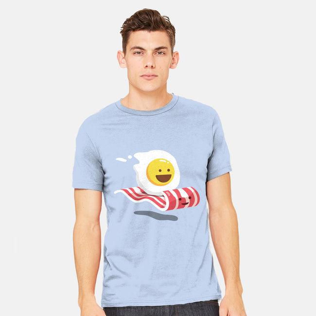 Magic Bacon Ride-mens heavyweight tee-GeorgeOtsubo