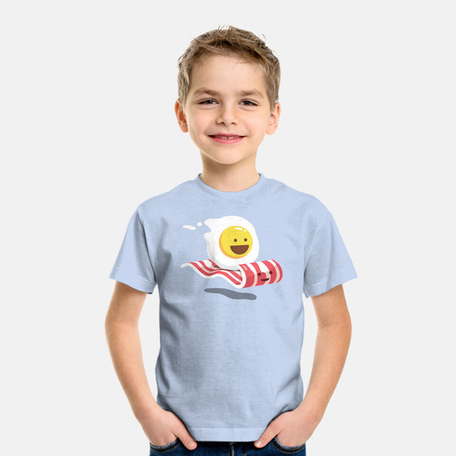 Magic Bacon Ride-youth basic tee-GeorgeOtsubo