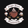 Magic Morning Brew-none glossy sticker-queenmob