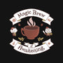 Magic Morning Brew-baby basic tee-queenmob