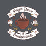 Magic Morning Brew-none removable cover w insert throw pillow-queenmob