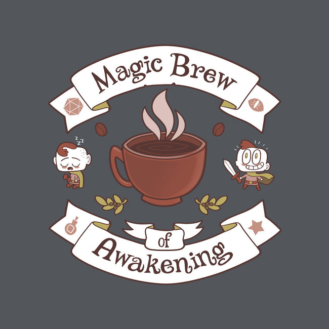 Magic Morning Brew-none adjustable tote-queenmob