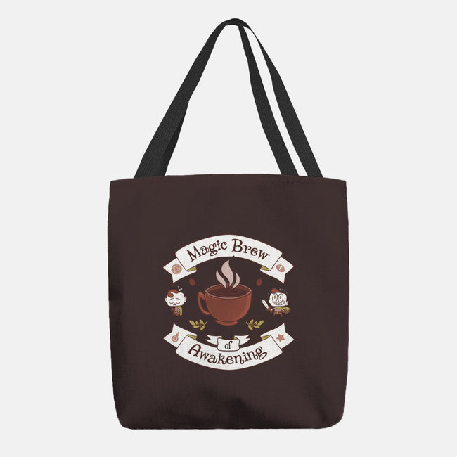 Magic Morning Brew-none basic tote-queenmob