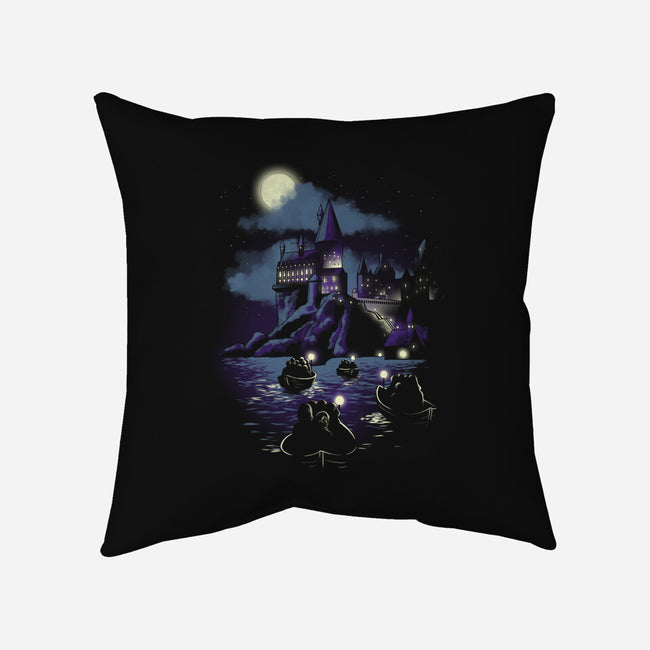 Magic Night-none removable cover w insert throw pillow-ursulalopez