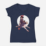 Magical Delivery-womens v-neck tee-jdarnell