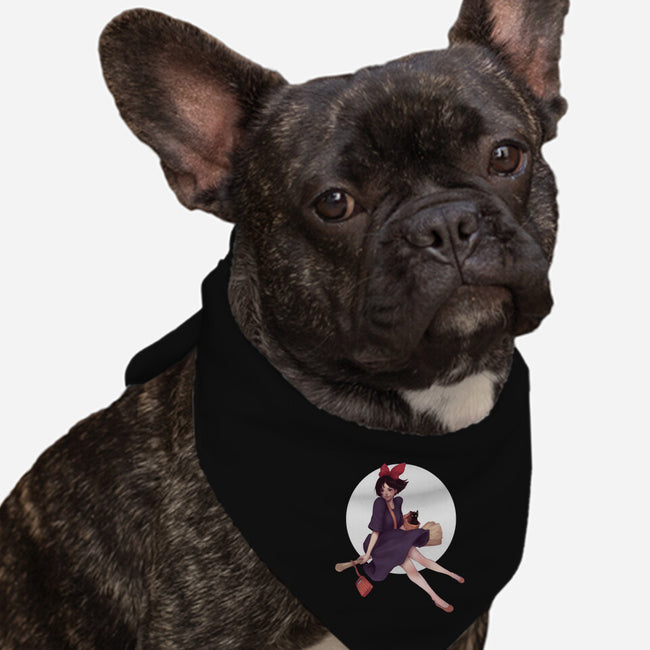 Magical Delivery-dog bandana pet collar-jdarnell