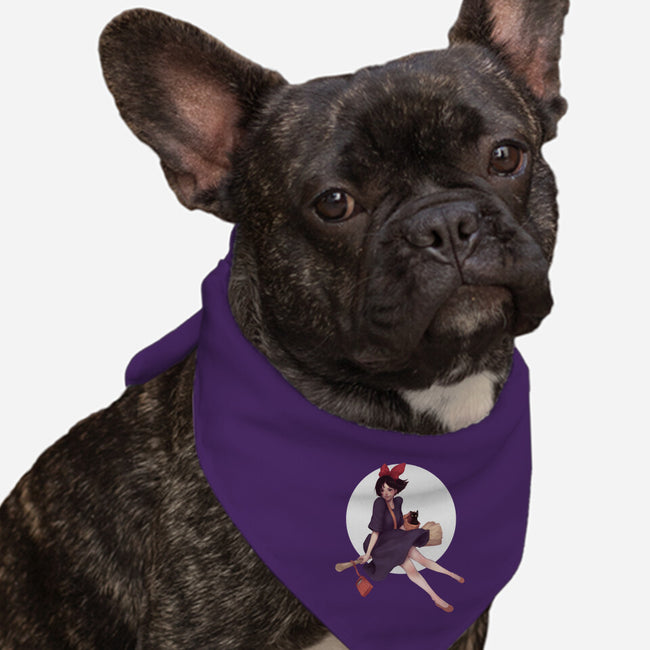 Magical Delivery-dog bandana pet collar-jdarnell