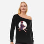 Magical Delivery-womens off shoulder sweatshirt-jdarnell