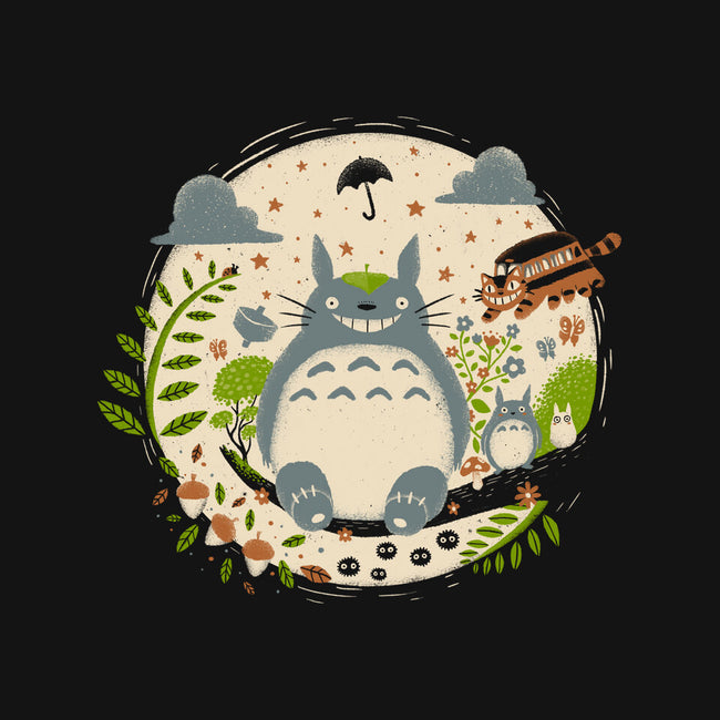 Magical Forest-baby basic onesie-paulagarcia
