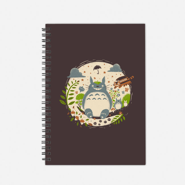 Magical Forest-none dot grid notebook-paulagarcia
