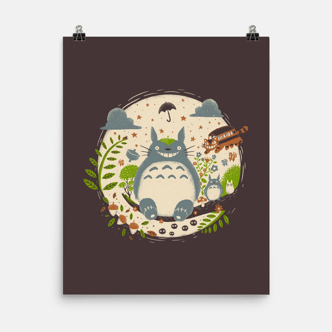 Magical Forest-none matte poster-paulagarcia