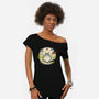 Magical Forest-womens off shoulder tee-paulagarcia