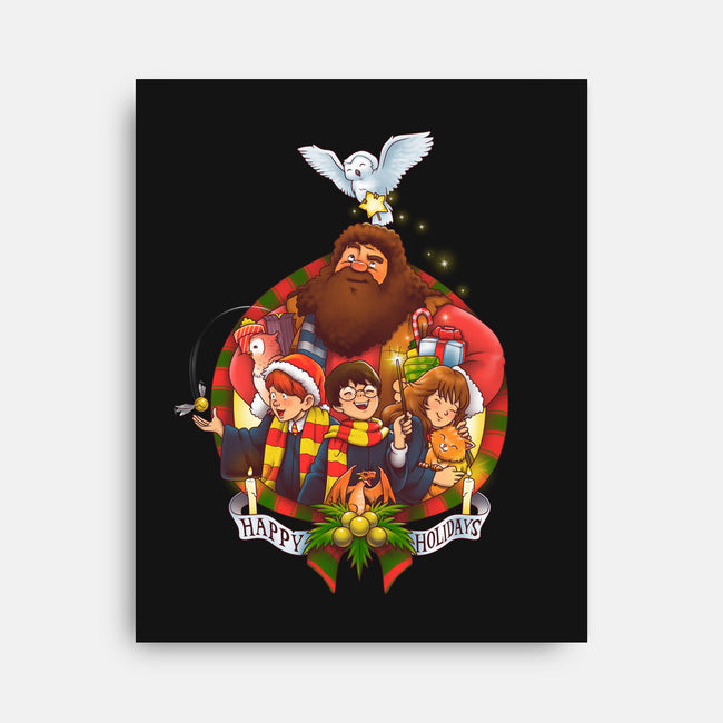 Magical Holidays-none stretched canvas-batang 9tees