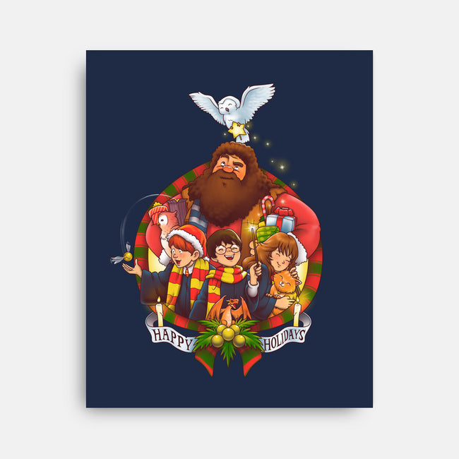 Magical Holidays-none stretched canvas-batang 9tees