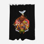Magical Holidays-none polyester shower curtain-batang 9tees