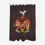 Magical Holidays-none polyester shower curtain-batang 9tees