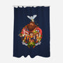 Magical Holidays-none polyester shower curtain-batang 9tees