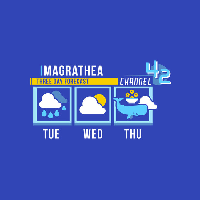 Magrathea Forecast-none beach towel-chocopants