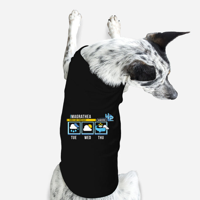Magrathea Forecast-dog basic pet tank-chocopants