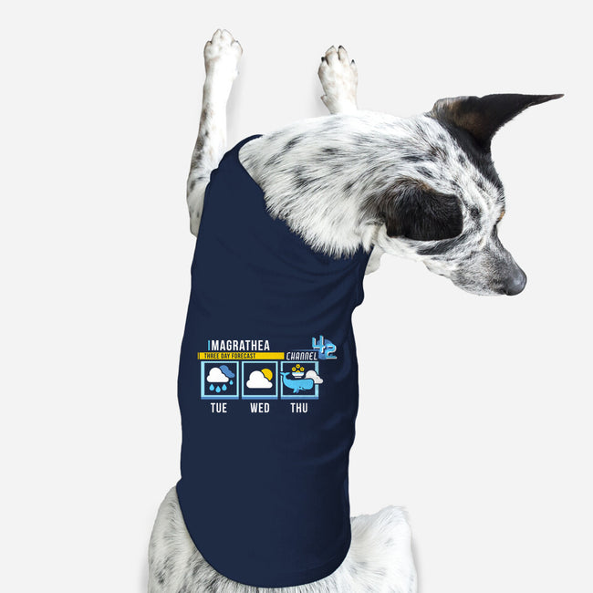 Magrathea Forecast-dog basic pet tank-chocopants