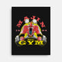 Majin Gym-none stretched canvas-Firebeard