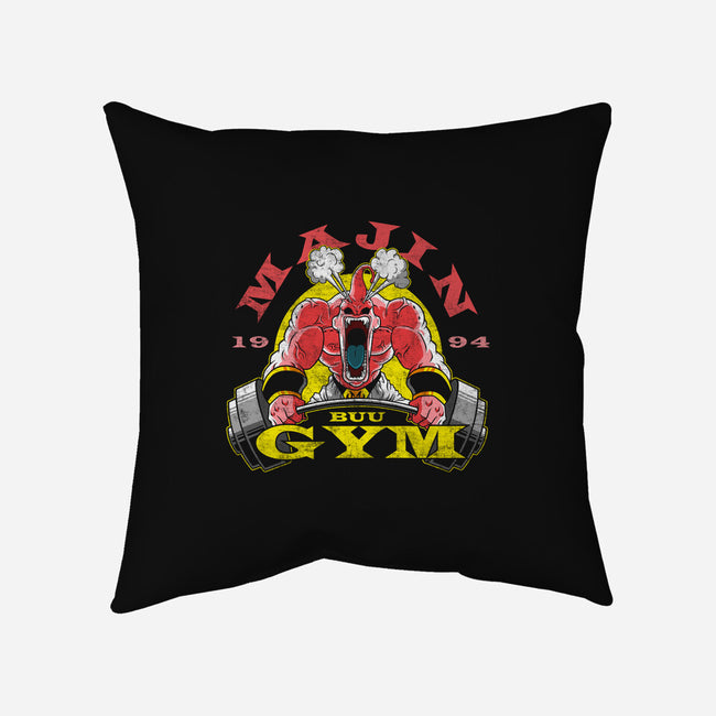 Majin Gym-none removable cover throw pillow-Firebeard