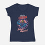 Make Eternia Great Again-womens v-neck tee-Skullpy