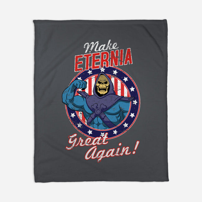 Make Eternia Great Again-none fleece blanket-Skullpy