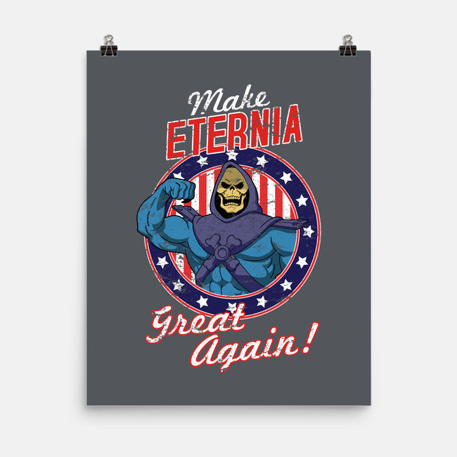 Make Eternia Great Again-none matte poster-Skullpy