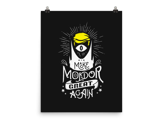 Make Mordor Great Again