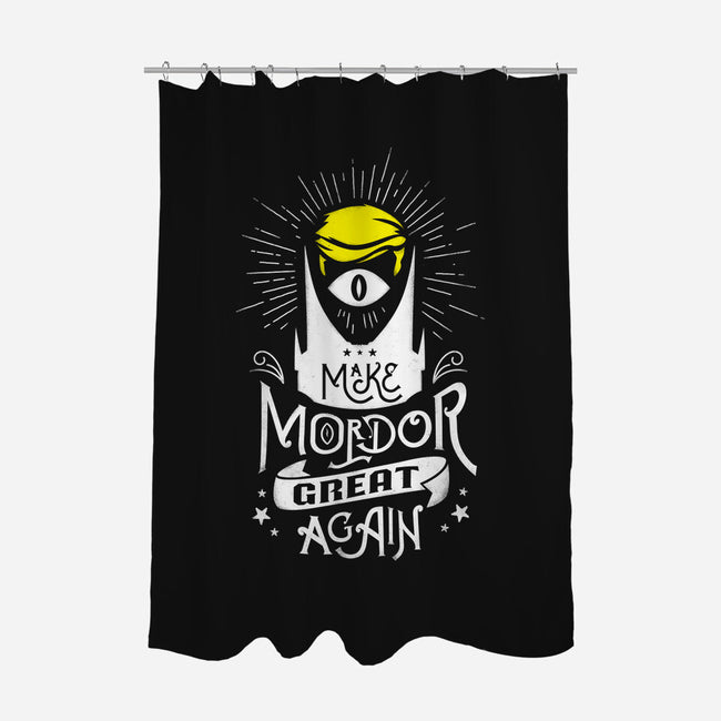 Make Mordor Great Again-none polyester shower curtain-biggers