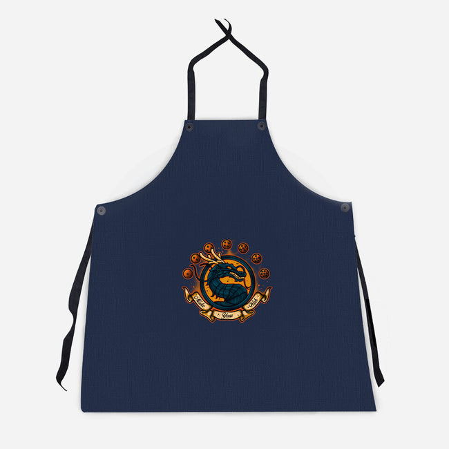 Make Your Wish-unisex kitchen apron-Letter_Q