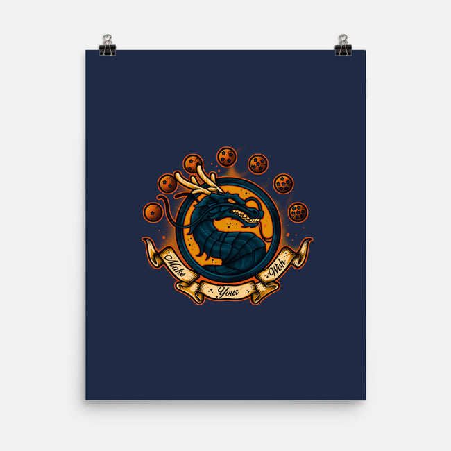 Make Your Wish-none matte poster-Letter_Q