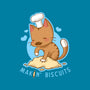 Makin' Biscuits-none non-removable cover w insert throw pillow-Kat_Haynes