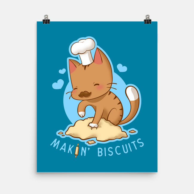Makin' Biscuits-none matte poster-Kat_Haynes
