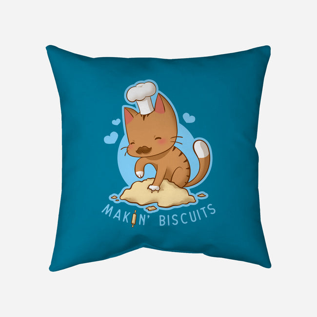 Makin' Biscuits-none non-removable cover w insert throw pillow-Kat_Haynes