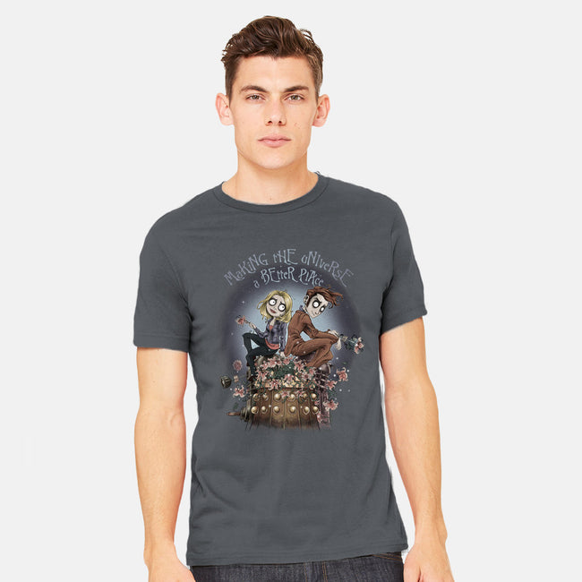 Making the Universe a Better Place-mens heavyweight tee-saqman