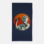 Man Who Catch Fly-none beach towel-KKTEE