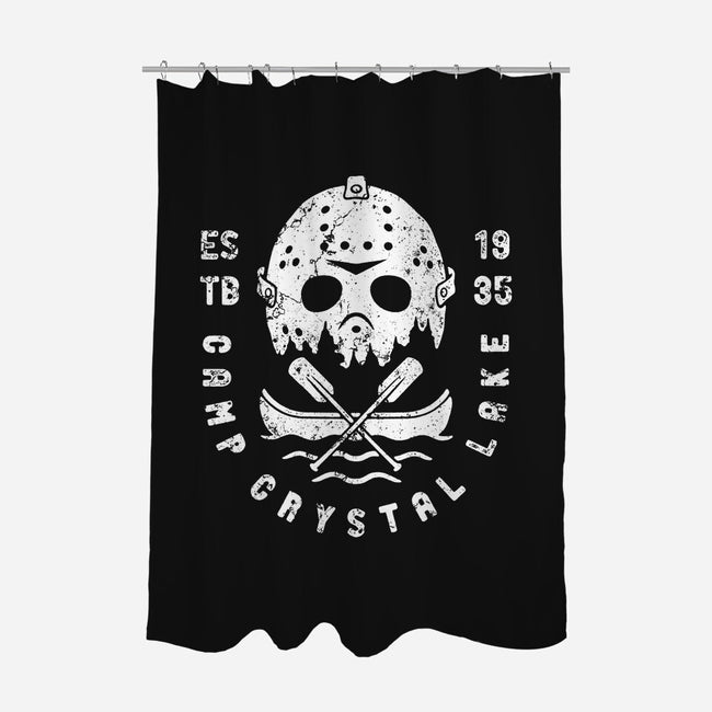 Maniac Camp-none polyester shower curtain-BWdesigns