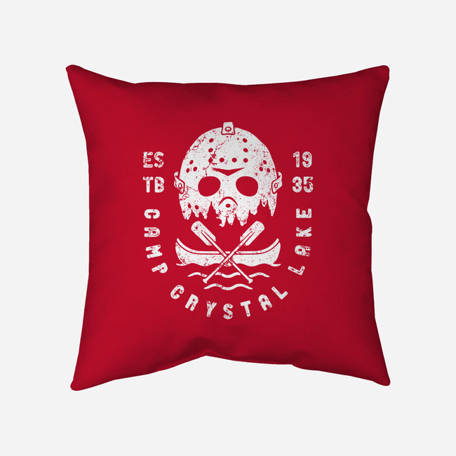 Maniac Camp-none removable cover w insert throw pillow-BWdesigns