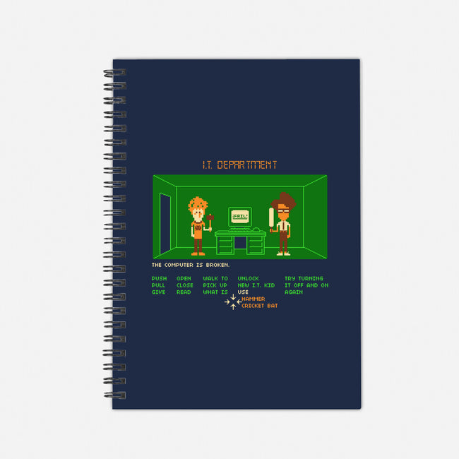 Maniac IT Department-none dot grid notebook-RyanAstle