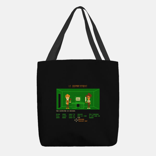 Maniac IT Department-none basic tote-RyanAstle