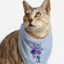 Many Bubbles-cat bandana pet collar-ursulalopez