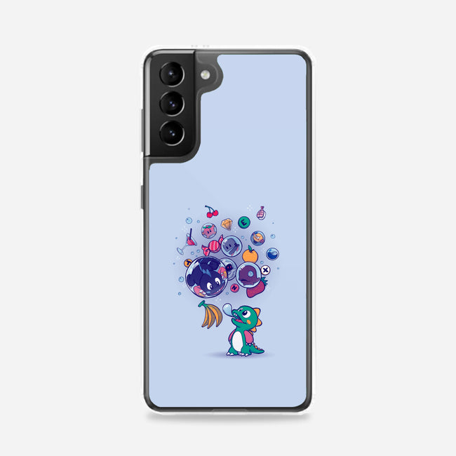 Many Bubbles-samsung snap phone case-ursulalopez