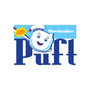 Marshmallow Puft-womens v-neck tee-RyanAstle