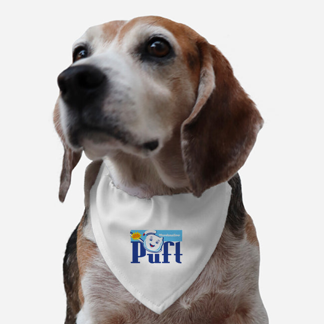 Marshmallow Puft-dog adjustable pet collar-RyanAstle
