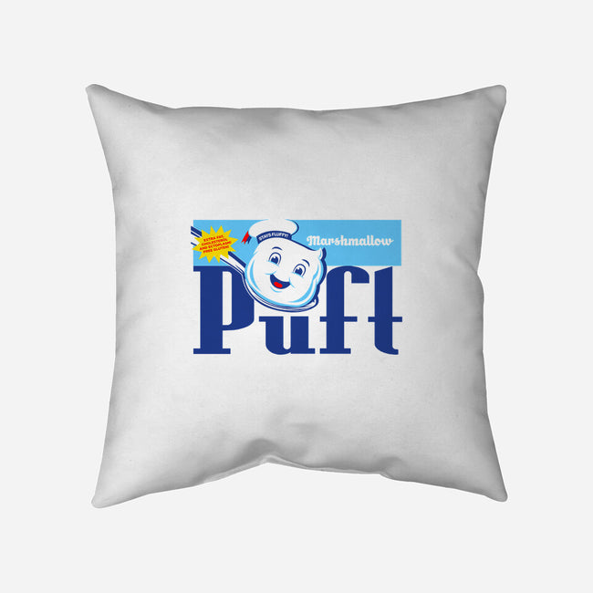 Marshmallow Puft-none removable cover throw pillow-RyanAstle