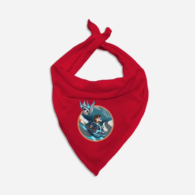 Marty Kart-dog bandana pet collar-Obvian