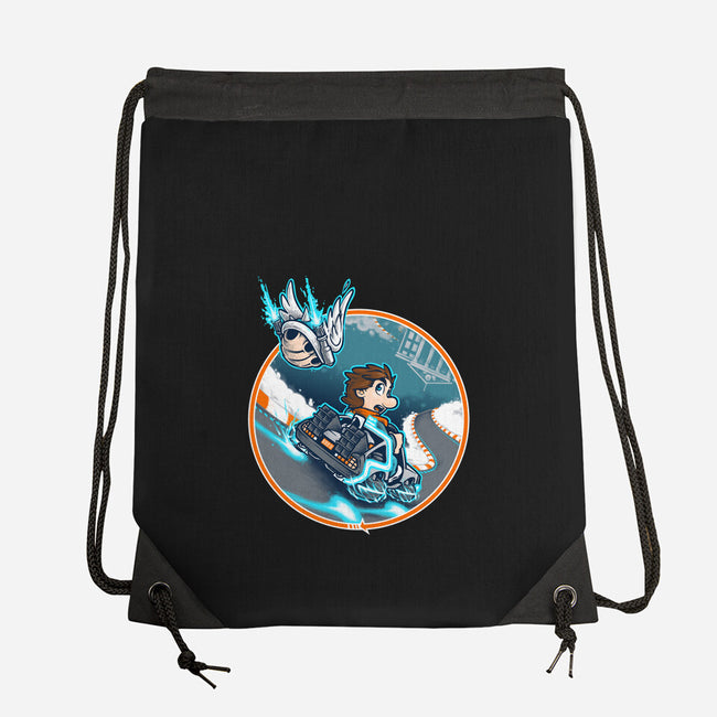 Marty Kart-none drawstring bag-Obvian